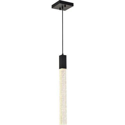 Elegant Lighting 2066D5BK Weston 1 Light 5 inch Black Pendant Ceiling Light - Picture 1 of 8