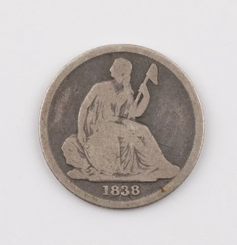 1838-O New Orleans Liberty Seated Dime Good - 882b
