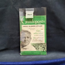 POCKET BOOK GUIDE POST  COVER AMOS ALONZO STAGG