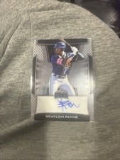 2025 Leaf Metal Braylon Payne Auto 18/49 !! Milwaukee Brewers !!