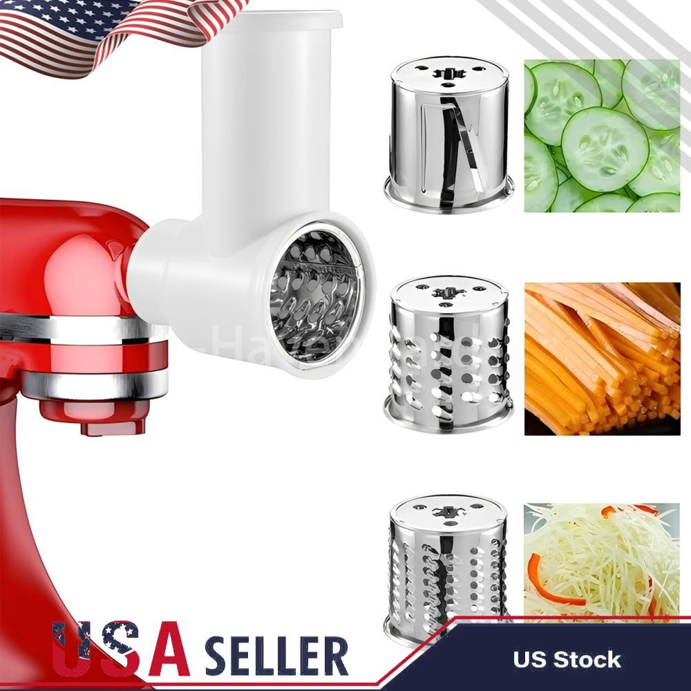 Slicer Shredder Attachments for KitchenAid Stand Mixer Cheese Grater Accessories