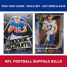 BUFFALO BILLS Football Cards Pick Your Cards Build Set Buy Updated 01-08-2026