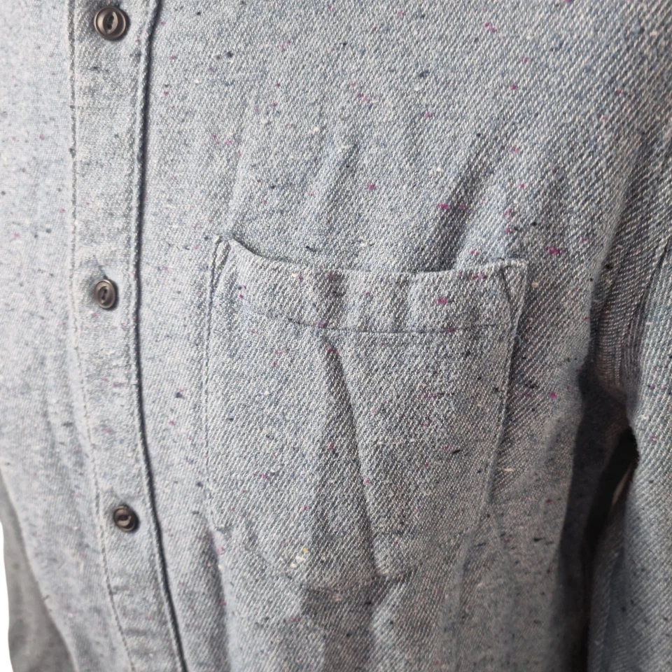 Penfield Ridgeley Pocket Shirt Long Sleeve Blue Mens Small Heavyweight - Image 3 of 4