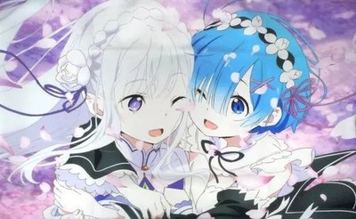 Taito Re Zero Emilia Rem Dakimakura Pillow Cover Vol 2 Anime Gift