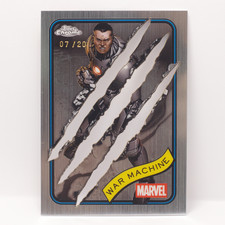 2025 Topps Chrome Marvel War Machine Clawed #194 Chrome 07/20