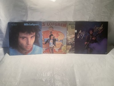 Nils Lofgren x4 Vinyl Lot Including G.H And Live Album