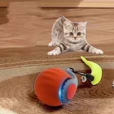 Speedy Tail 2.0 - Automatic Moving Cat Toy Ball with Interactive Tail New