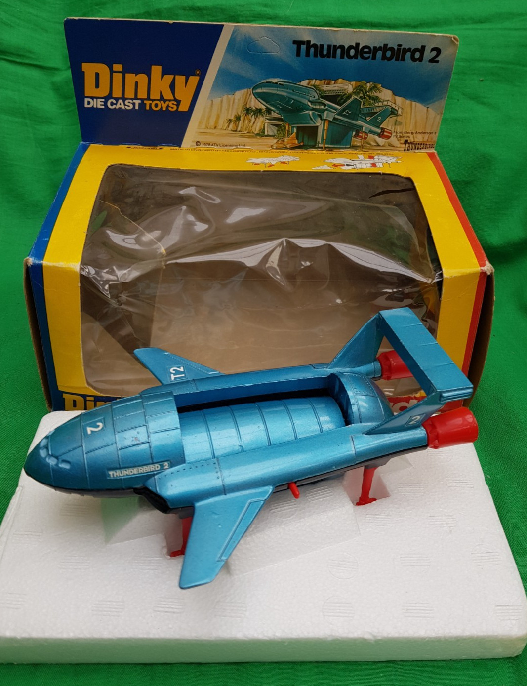 Dinky 101, Thunderbird II (and IV) - Free Price Guide & Review