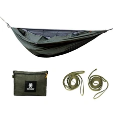 KOMPOUND Camping Hammock with Net, Lightweight Portable Hammock with Warm Int...