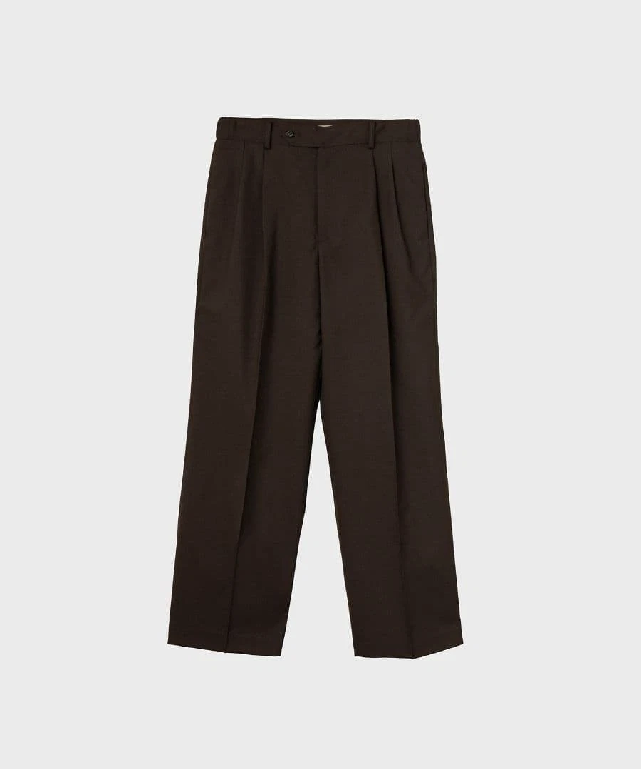 Calm Skin Easy Avril Baggy Trousers M Dark Brown