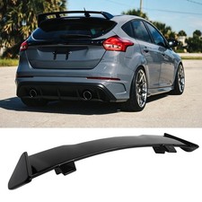 Glossy Black Rs Style Spoiler Wing For 2012 2013 2014-2018 Ford Focus Hatchback Glossy Black Rs Style Spoiler Wing For 2012 2013 2014-2018 Ford Focus Hatchback