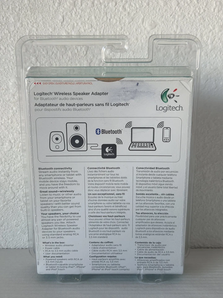 Logitech Wireless Speaker Adapter for Bluetooth Audio Devices 980-000540 - Image 3 of 4