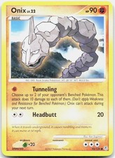Onix 92/130 Common Diamond & Pearl Pokemon Lightly Played on eBay