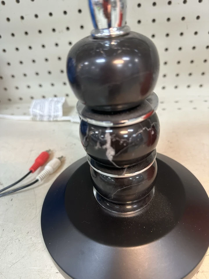 House of Troy Adviento 2 Luces Piano/Lámpara de Escritorio 16" Bolas de Mármol Inoxidable Foto 4 de 4