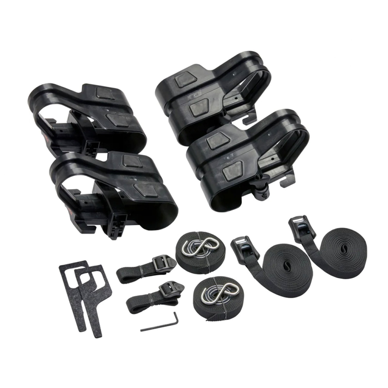 Fishing Boat Saddles For Roof Racks/trailers,blk(open Box)