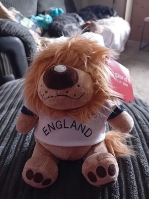 8th Wonder Ltd. England Lion Plush, 28cm Soft Toy, BNWT
