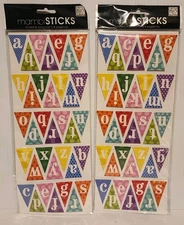 Me & My Big Ideas Mambi Sticker Alphabet Banner Stickers- 2 packs