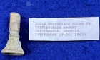 Civil War Bugle Brass Mouthpiece Dug at Chickamauga Battlefields Georgia