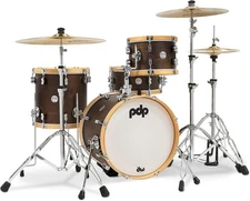 PDP Classic Bop Concept Drum Set Kit 3pc - Walnut