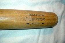 WILSON A1300 - REGGIE JACKSON - FAMOUS PLAYERS BASEBALL BAT 34"