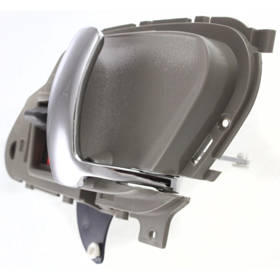 Manija de puerta interior para Chevrolet C1500 1995-1998 delantera gris con palanca cromada Foto 4 de 4