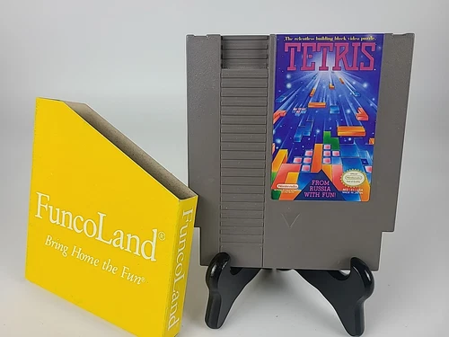 Tetris (NES, 1989) Authentic - Cart + Sleeve Only - Tested/Cleaned - Working