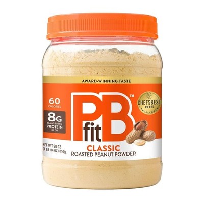 Original PB Fit Peanut Butter Powder All Natural Gluten Free Protein 30 OZ