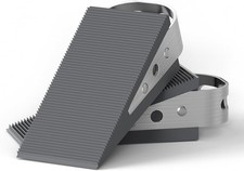 Rubber Door Stop, 2 Pack Premium Heavy Duty Non Slip Door Stopper Wedge, Non-Scr