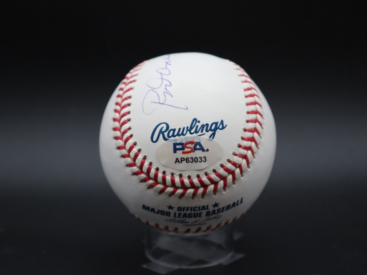 Gwynn/ Carew/ Musial Signed Baseball Autograph Auto PSA/DNA AP63033 view 4