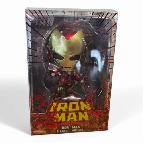 Figura Hot Toys Cosbaby Iron Man (Armadura Clásica) NUEVA Y SELLADA COSB911