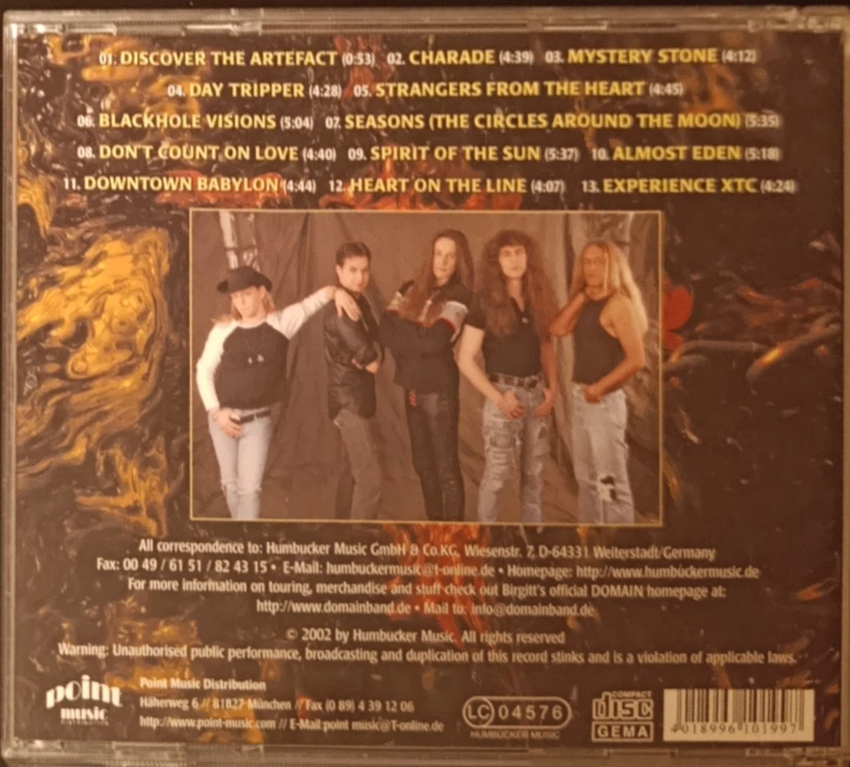 CD Domain The Artefact Point Music - Bild 3 von 3