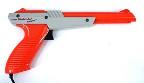 Nintendo Original NES-001 Console with PS, 2 Controllers, Zapper, & 10 Games