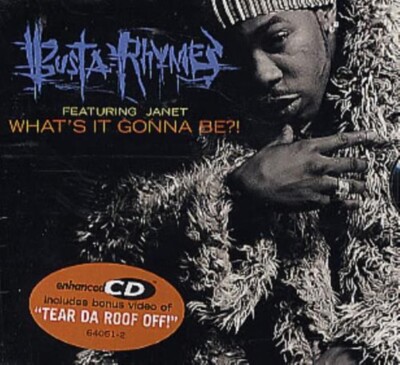 Busta Rhymes Feat Janet What s It Gonna Be!? CD Single Enhanced 1999 RARE