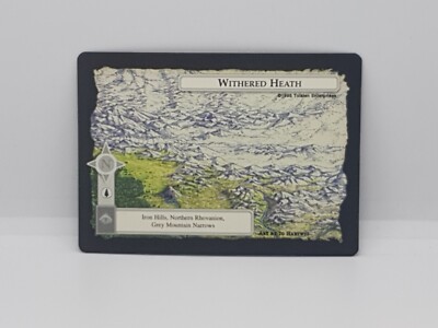 Withered Heath LIMITED BLACK BORDER METW CCG MIDDLE EARTH THE WIZARDS MECCG
