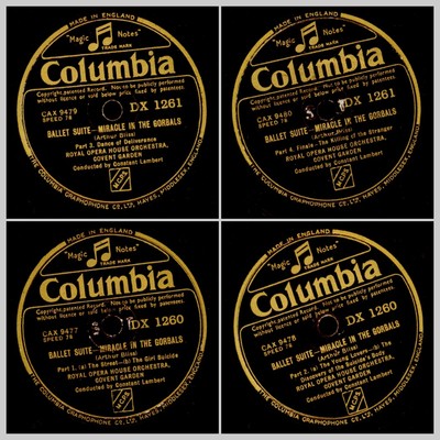 ARTHUR BLISS: Ballet Suite-Miracle in the Gorbals, Royal Opera House Orch. GS819