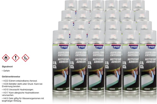 Remmenreiniger 12x 600ml Presto Power deelreiniger acetonvrij 600 ml spuitbus