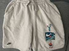 nike fleece shorts kids medium