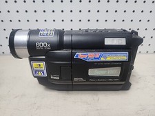 JVC Compact VHS Camcorder GR-SXM240U Super VHS 600X Digital Zoom UNTESTED