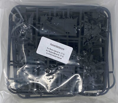 Mantic Games Deadzone - 2013 Kickstarter Ruined Battlezone Scenery Kit - Unused