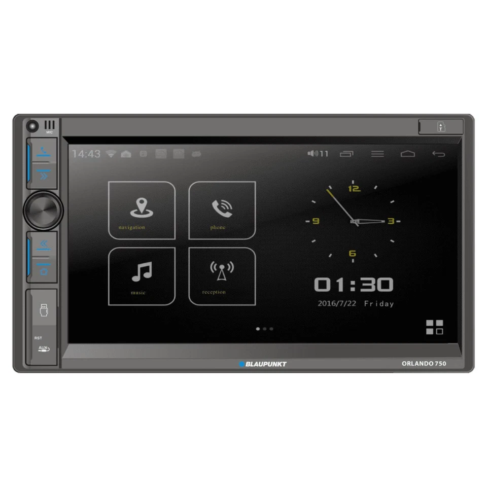 Blaupunkt 6.95″ Double DIN Receiver w/ Wireless Apple CarPlay Android Auto & BT - Image 2 of 4