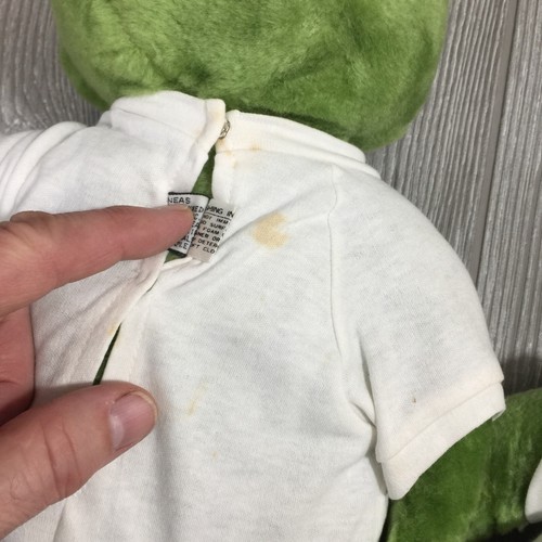 Vtg DR PHINEAS FROG 18” Determined Productions Plush 1980 S.S. Happiness Crew - Picture 12 of 16