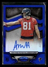 2016 Panini Certified Austin Hooper Potential Auto Mirror Blue /50 U7059