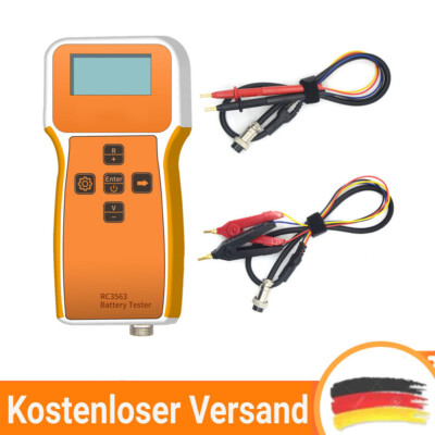 Battery Tester, High Precision Battery Internal Resistance Detector With LCD