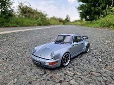 1:18 Porsche 911 Turbo Tiefer Tuning mit 19 Zoll VW Detroit Echt Alu Felgen