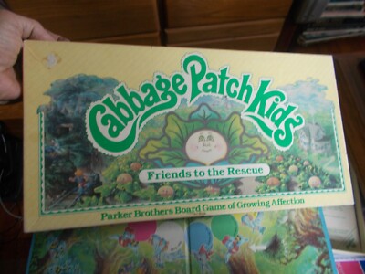 1984 Cabbage Patch Kids Friends To The Rescue Game, Complete, no storage Pouch