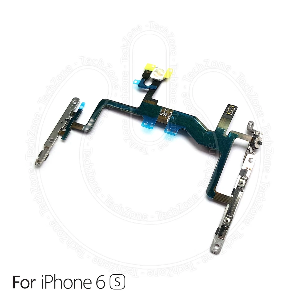 OEM ( ORIGINAL EQUIPMENT MANUFACTURER ) iPhone 6S 4.7" Power Flex Volume Button Mute Silent Switch Flash With Brackets