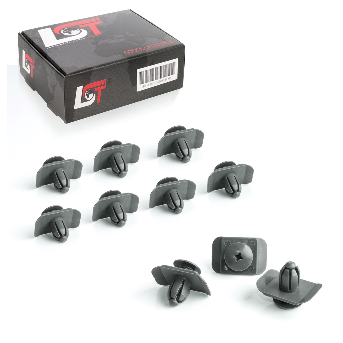 10x Expanding Rivet Fastening Clips Front Bumpers for Mazda 929 III HC