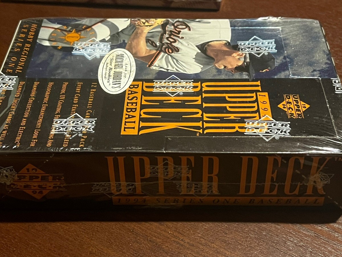 1994 UPPER DECK BASEBALL SERIES 1 Hobby SEALED BOX JORDAN GRIFFEY