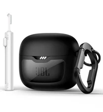 SURITCH Protective Case for JBL Tune Flex Earbuds Rugged Shockproof Cover