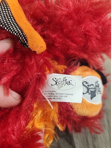 Dragon Plush Stuffed Animal Stuffies Baby Blaze Mouth Storage 10” Magnetic Feet - Picture 9 of 11